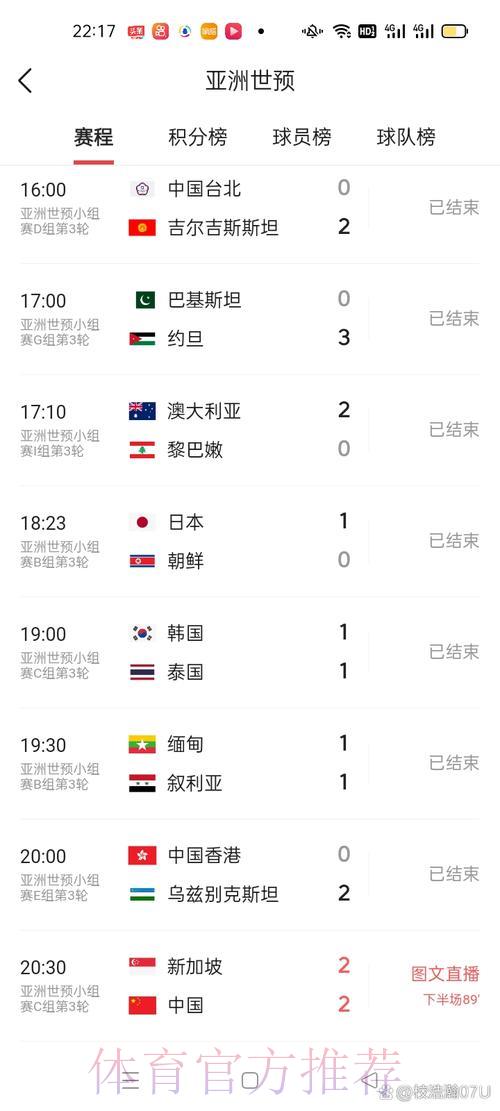 世界杯实时比分最新入口，即时更新播报