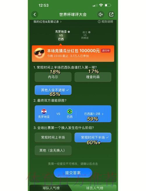 世界杯竞猜攻略：如何利用赛前数据提升预测准确率