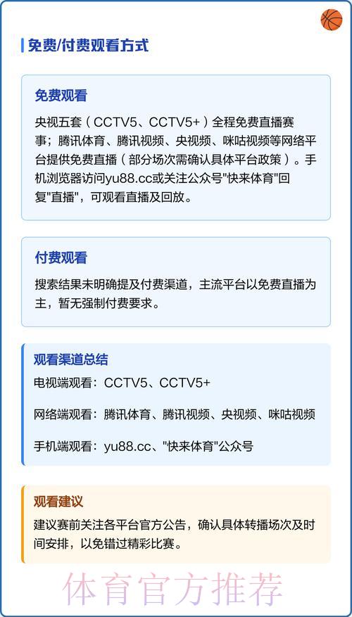 世界杯赛事直播观看平台入口指南 世界杯赛事直播观看平台入口指南